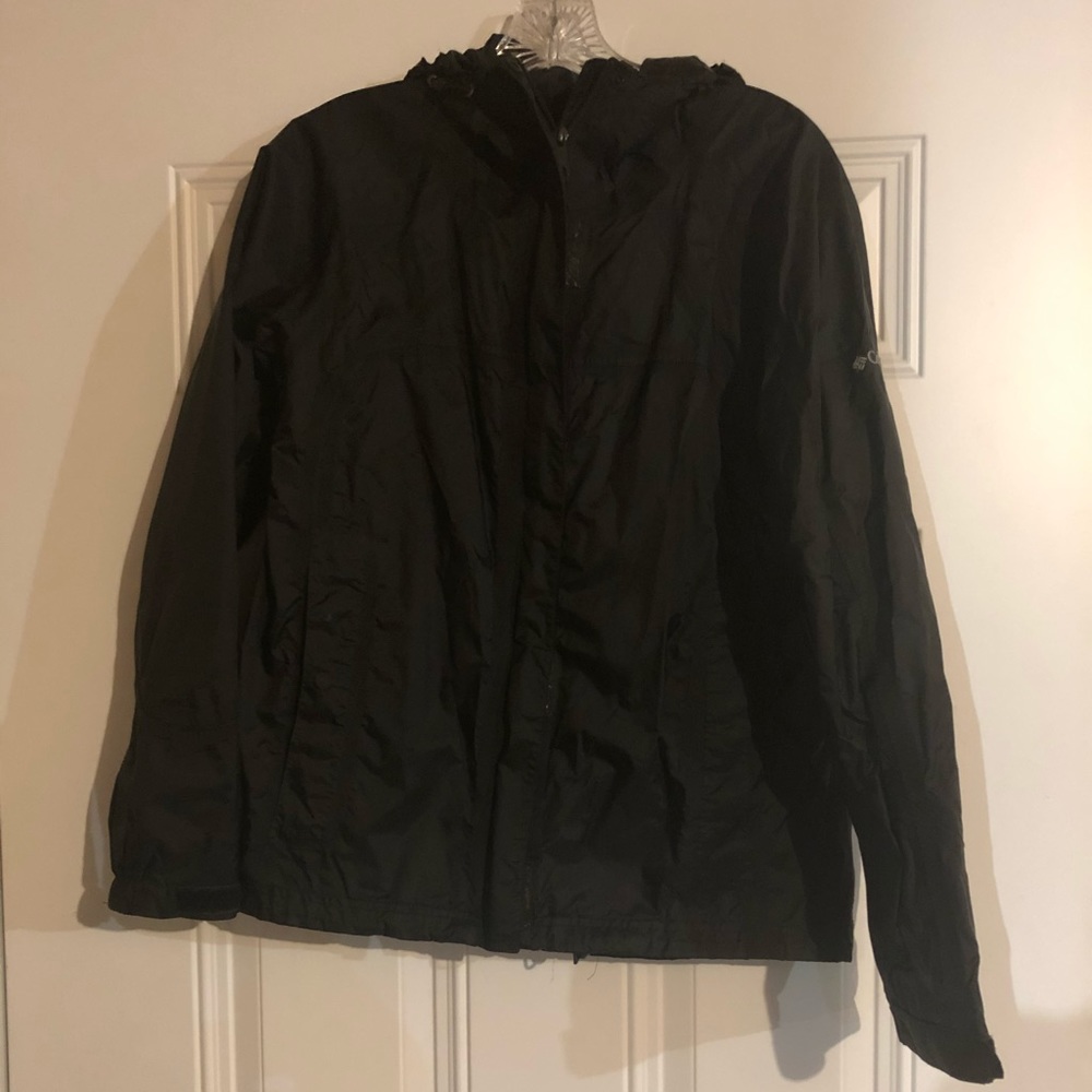 Columbia rain coat